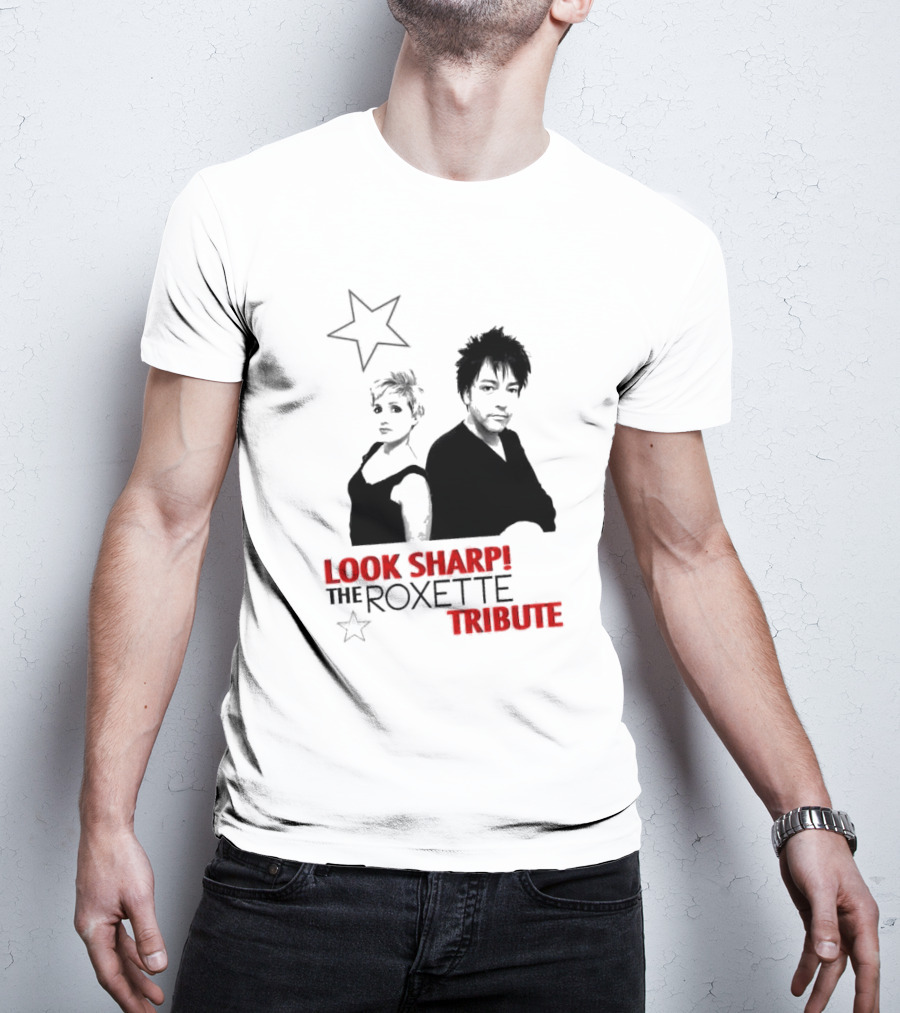 LOOK SHARP THE ROXETTE TRIBUTE STAR DUO T-Shirt