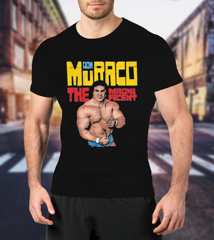 Don Muraco The Magnificent Wrestler Retro T-Shirt