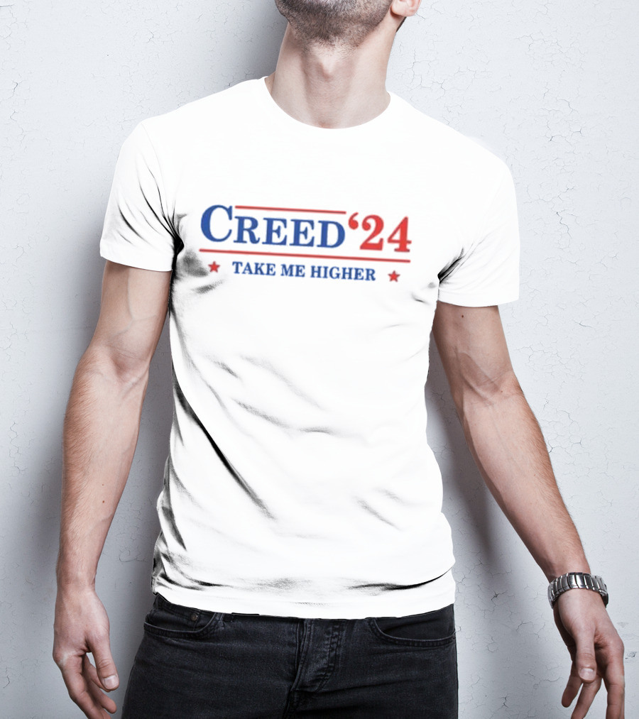 Creed ’24 Take Me Higher Patriotic Campaign T-Shirt