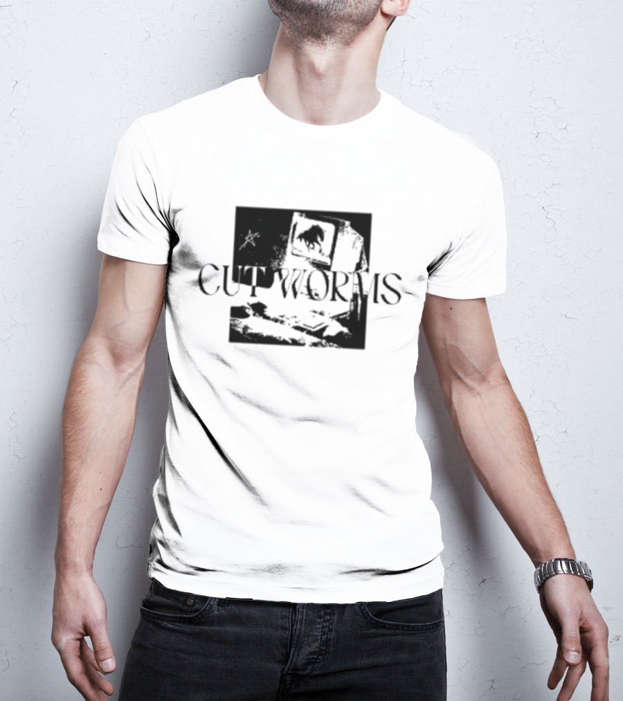 Cut Worms Horse Star TV Screen T-Shirt