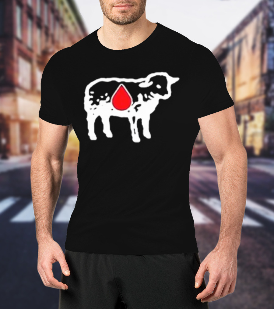 Counterparts Lamb With Red Teardrop T-Shirt