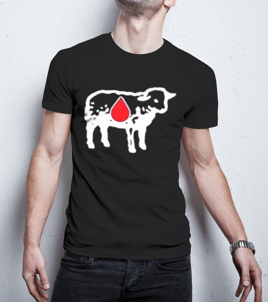 Counterparts Lamb With Red Teardrop T-Shirt