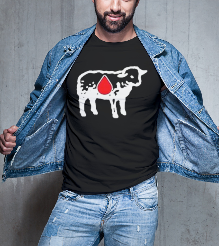 Counterparts Lamb With Red Teardrop T-Shirt