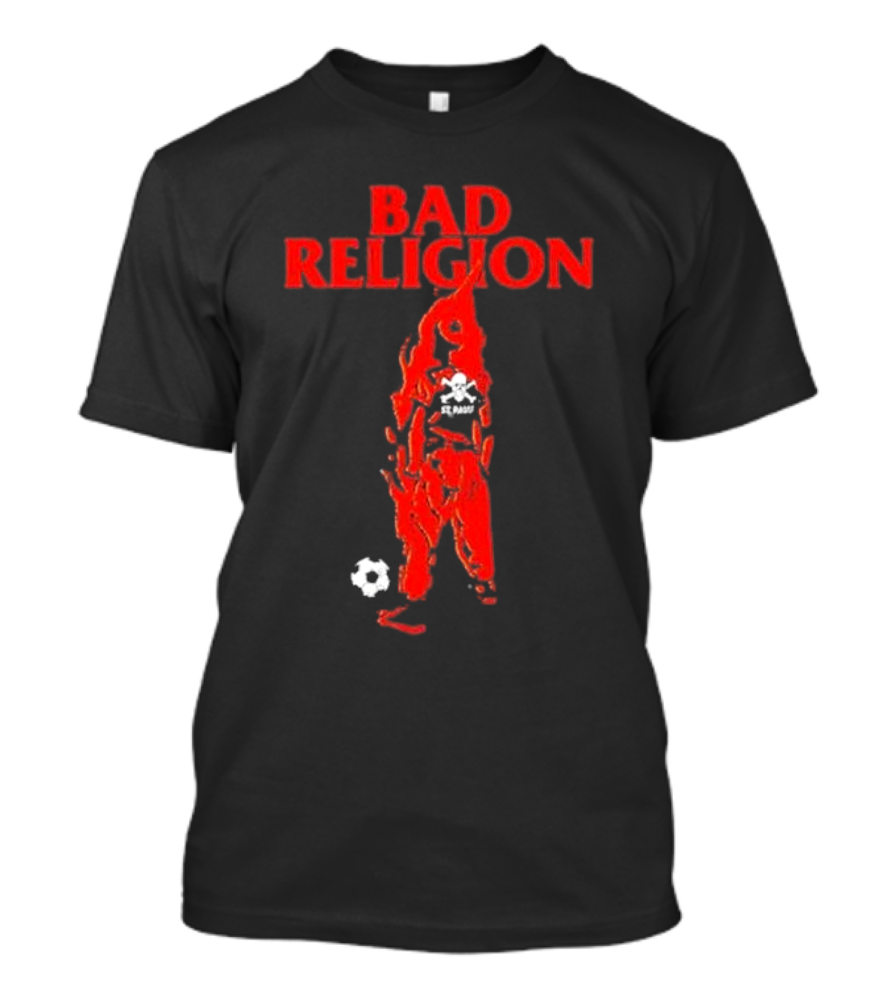Bad Religion FC St Pauli Collaboration Victory Through Domination Soccer T-Shirt