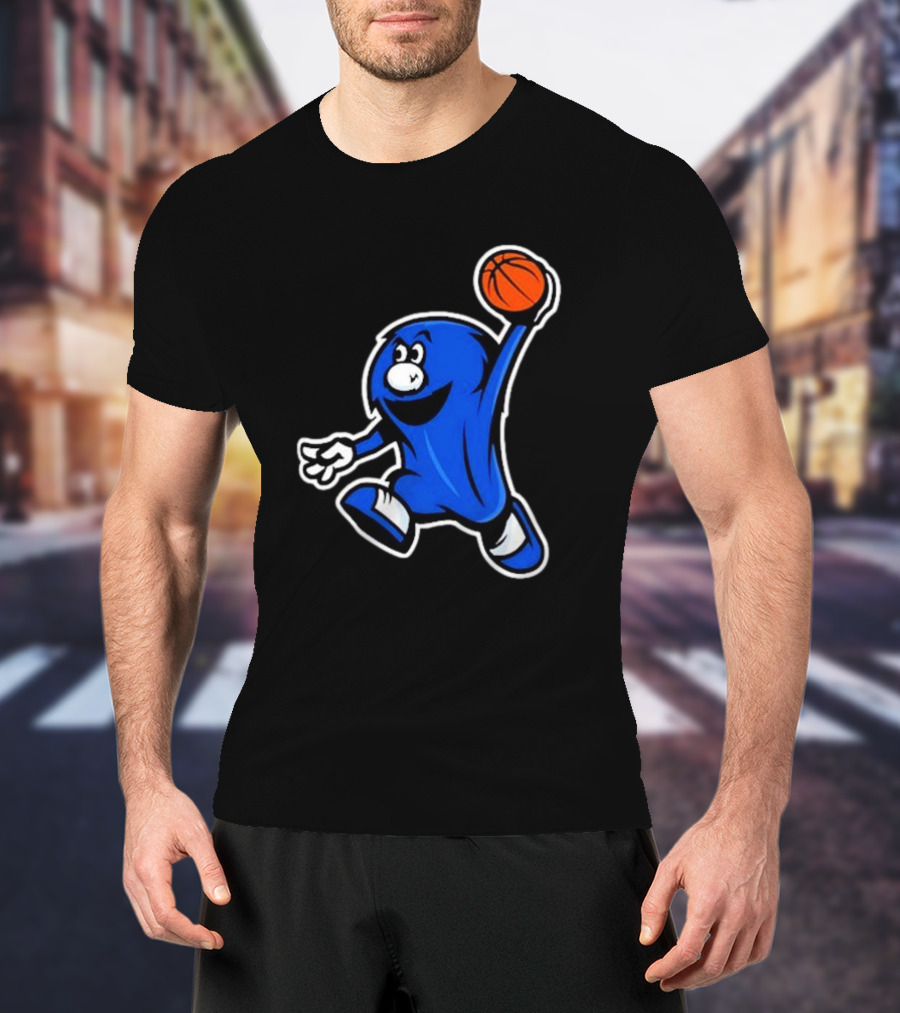 Dicks Xavier Musketeers Blue Blob Basketball T-Shirt