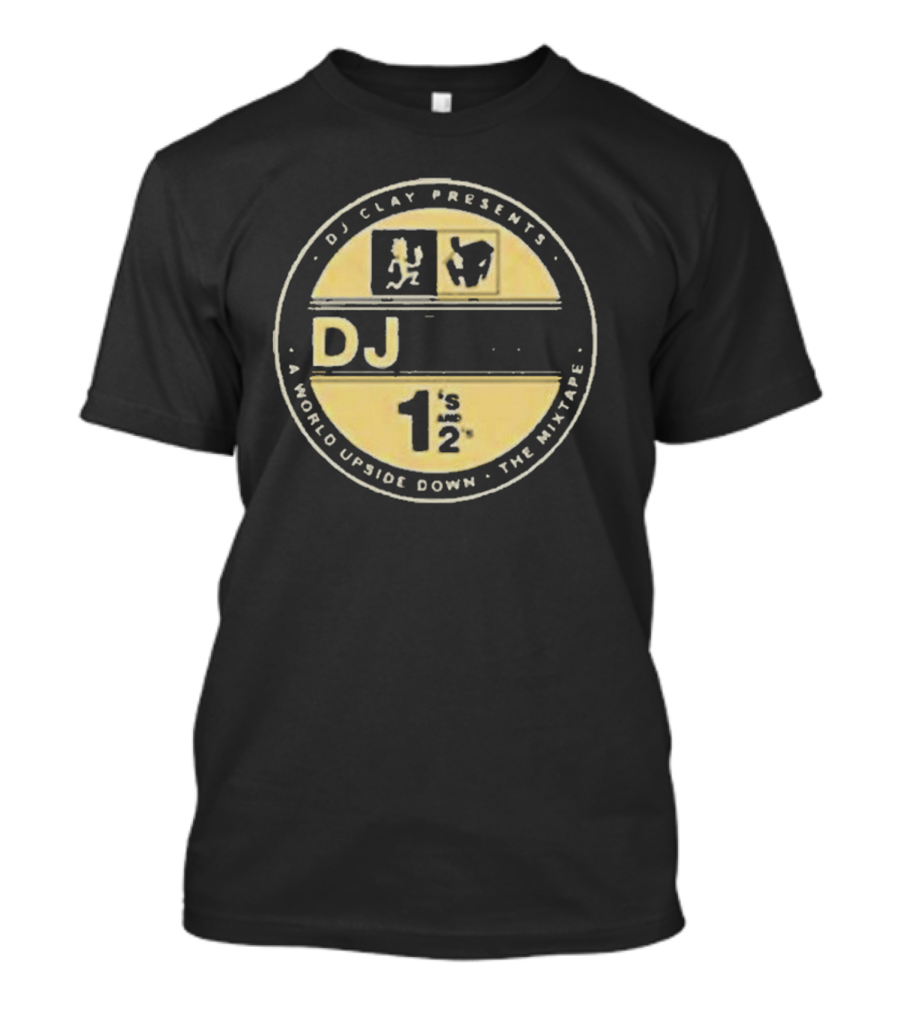 DJ Clay Presents Psychopathic Records A World Upside Down 1's And 2's The Mixtape T-Shirt
