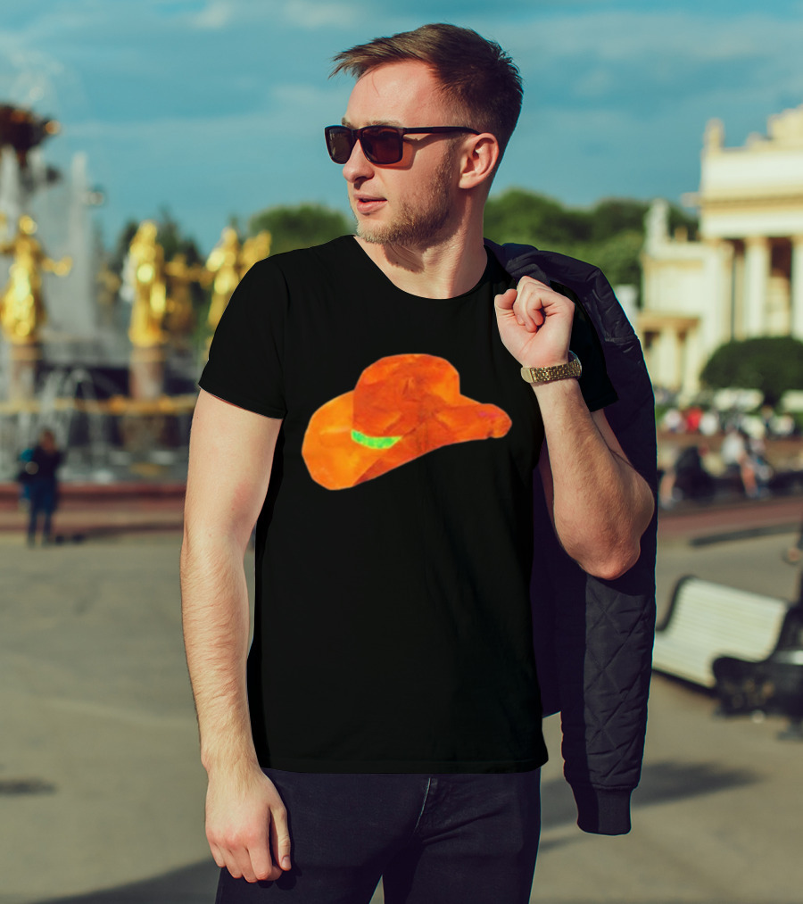 Halsey Yallsey Toddler Orange Cowboy Hat T-Shirt