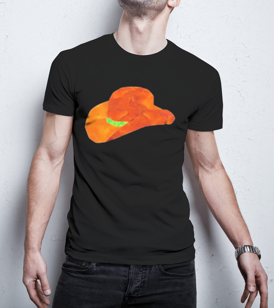 Halsey Yallsey Toddler Orange Cowboy Hat T-Shirt