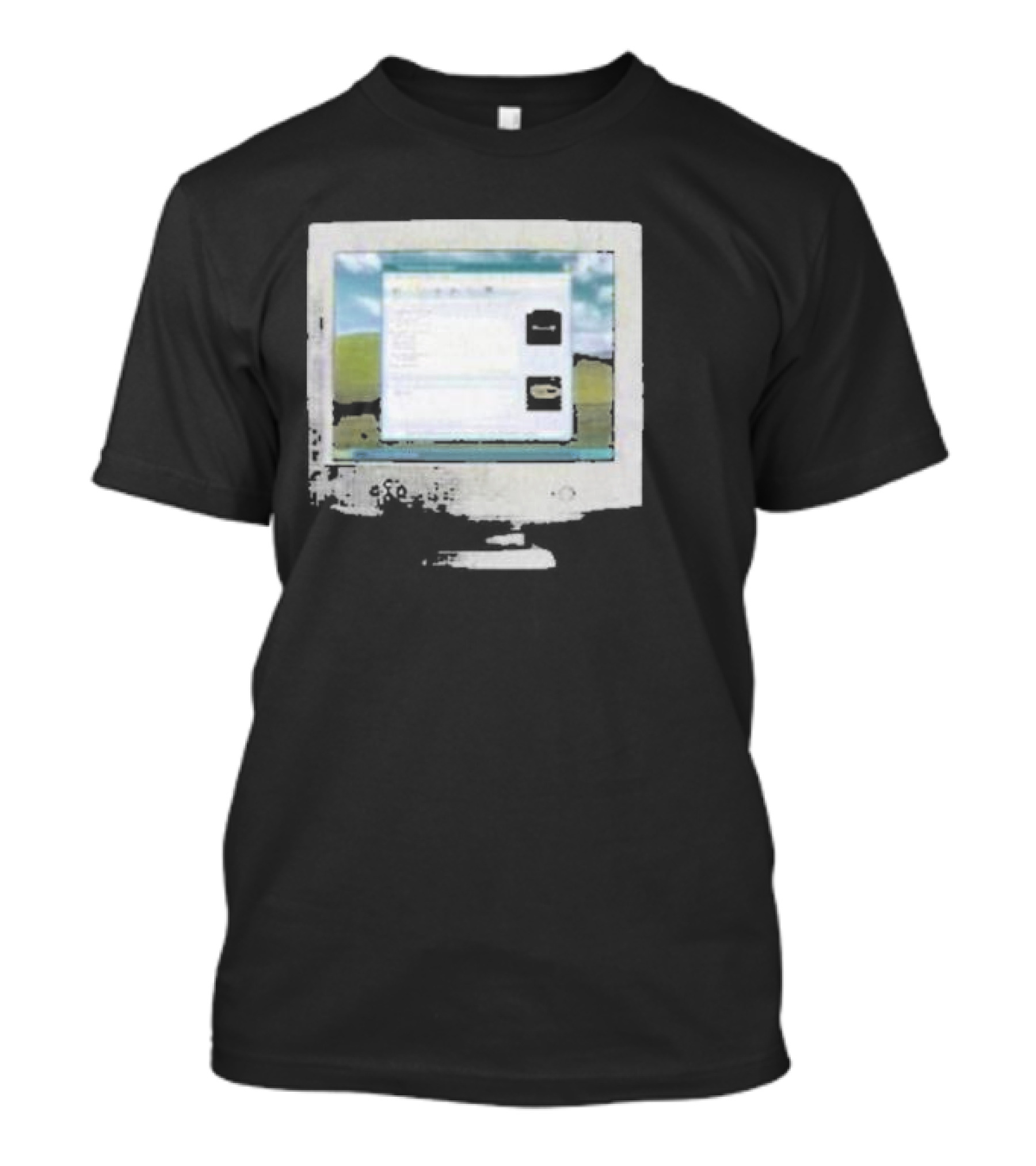Youknow Run It Back MSN Computer Monitor Window Graphics T-Shirt