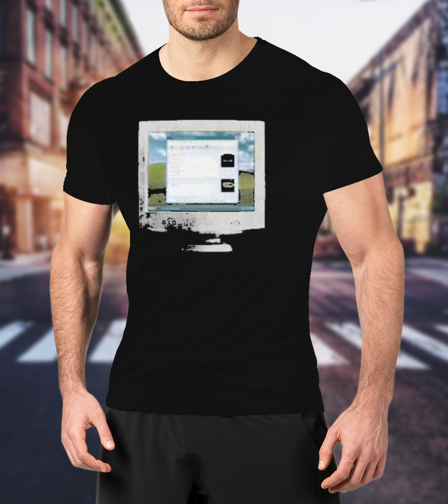 Youknow Run It Back MSN Computer Monitor Window Graphics T-Shirt