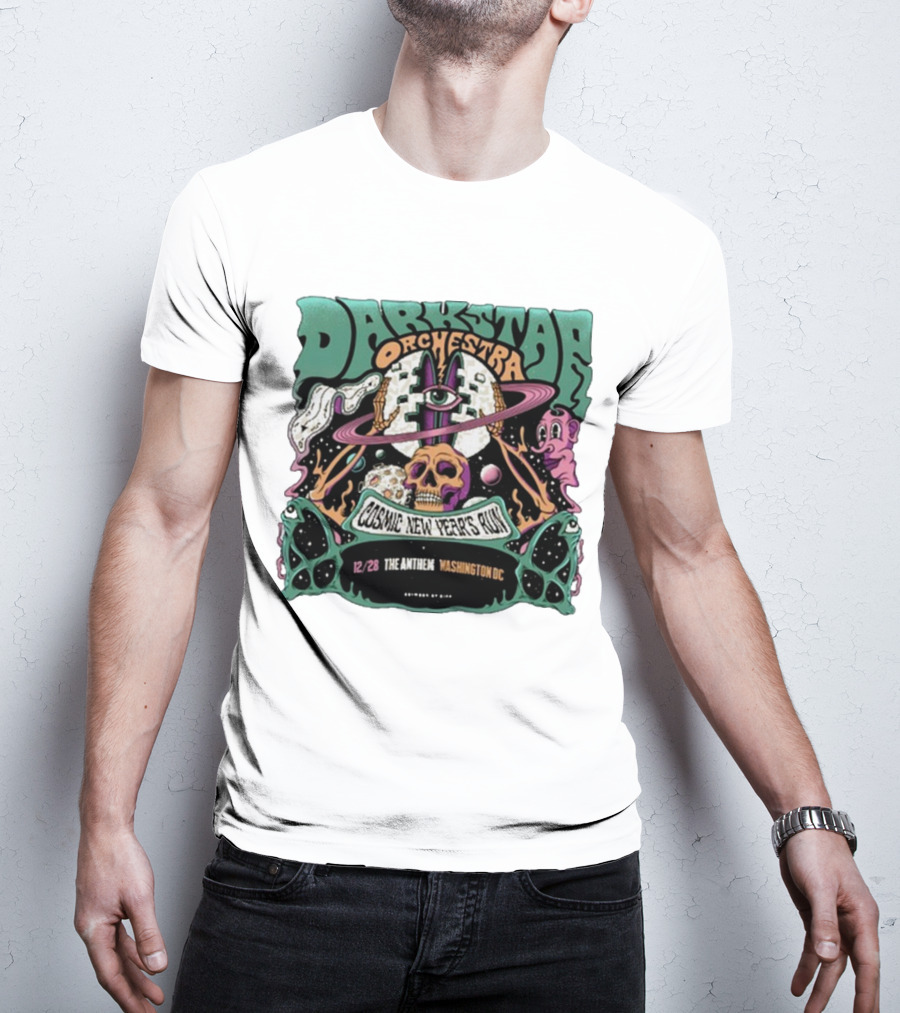 Dark Star Orchestra Cosmic New Year's Run 12/28 The Anthem Washington DC T-Shirt