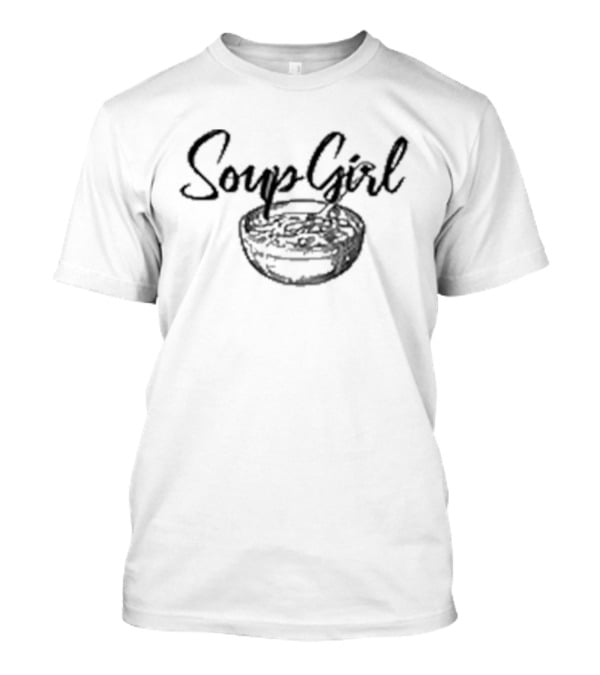 Kat Timpf Soup Girl Bowl Sketch T-Shirt
