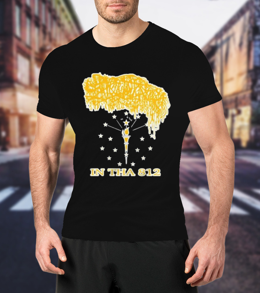 Indiana In Tha 812 Stars Torch Noodles T-Shirt