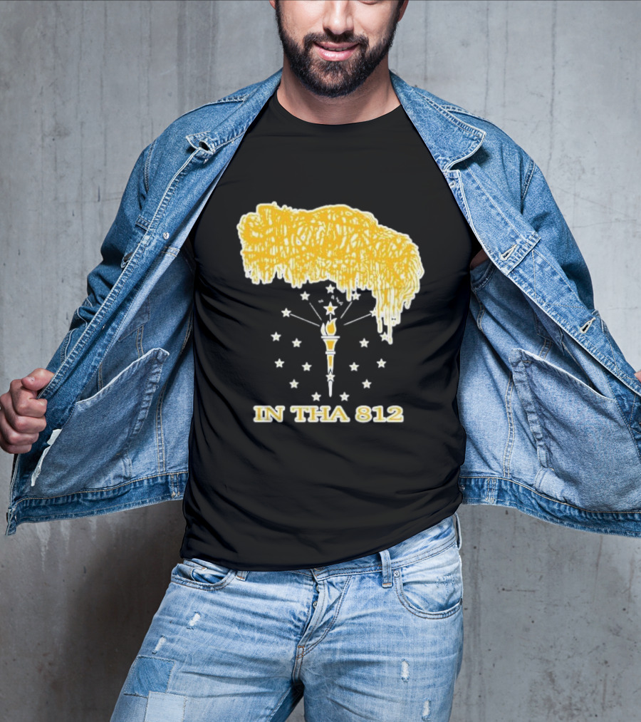 Indiana In Tha 812 Stars Torch Noodles T-Shirt