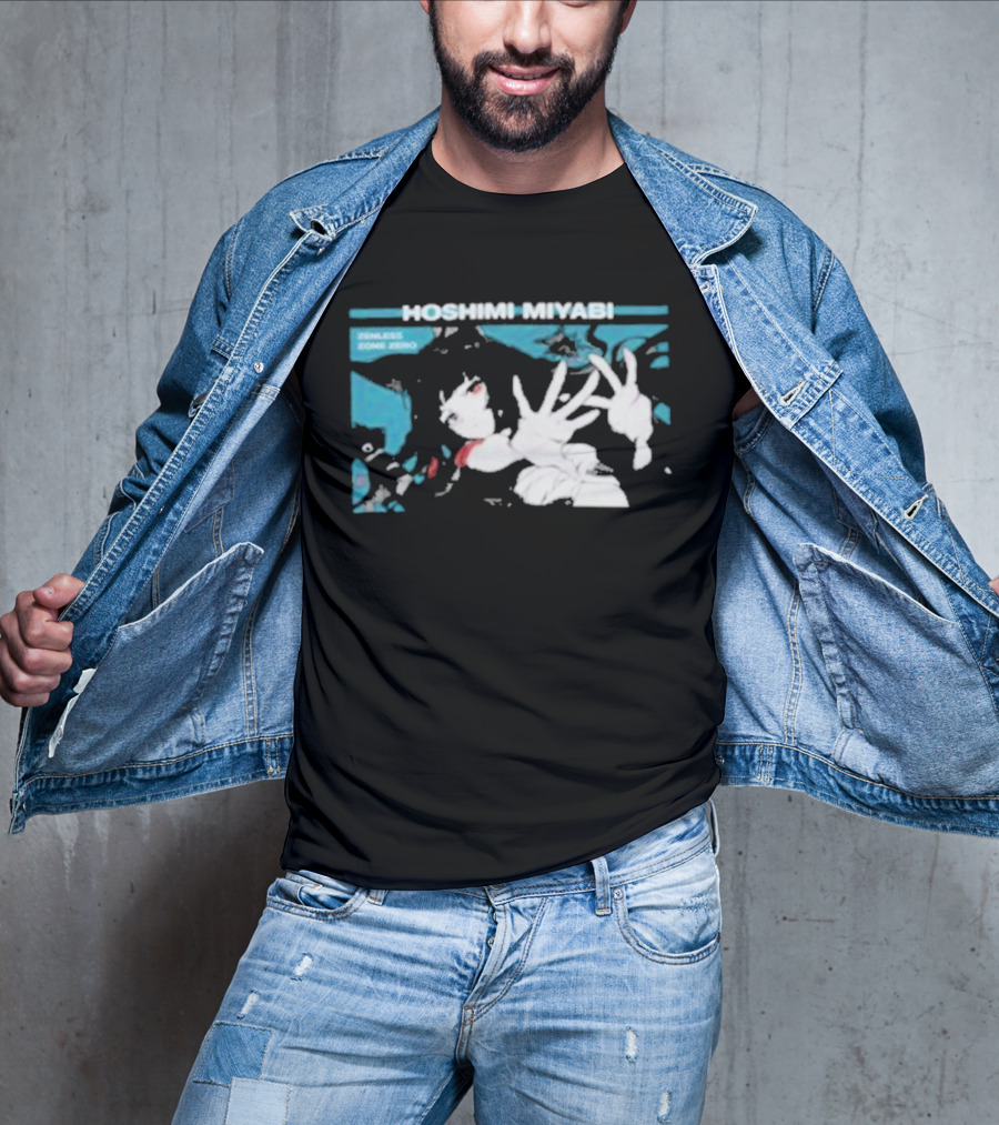 Hoshimi Miyabi Zenless Zone Zero Anime Character T-Shirt