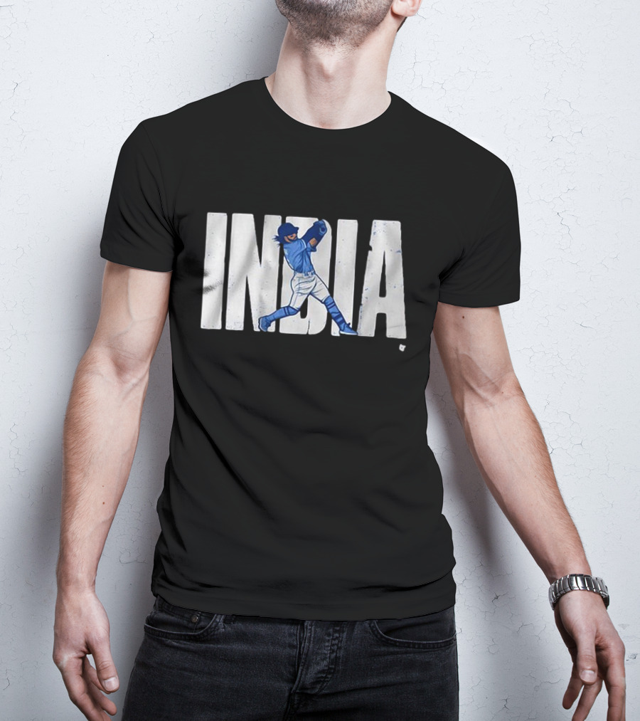 Jonathan India Kansas City Baseball Swing T-Shirt