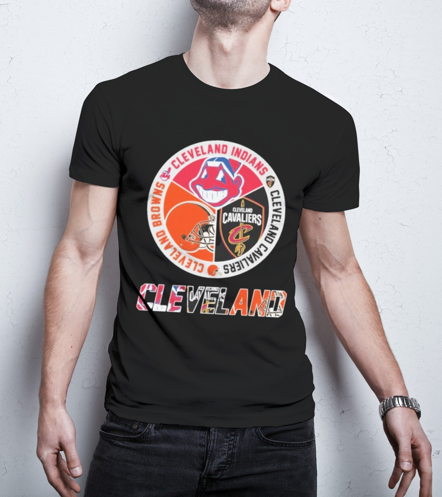 Cleveland Indians Cleveland Browns Cleveland Cavaliers Cleveland T-Shirt