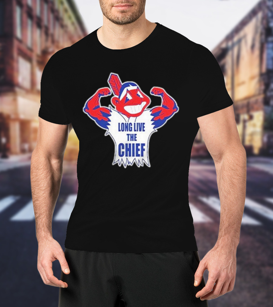 Cleveland Indians Chief Wahoo Long Live The Chief T-Shirt