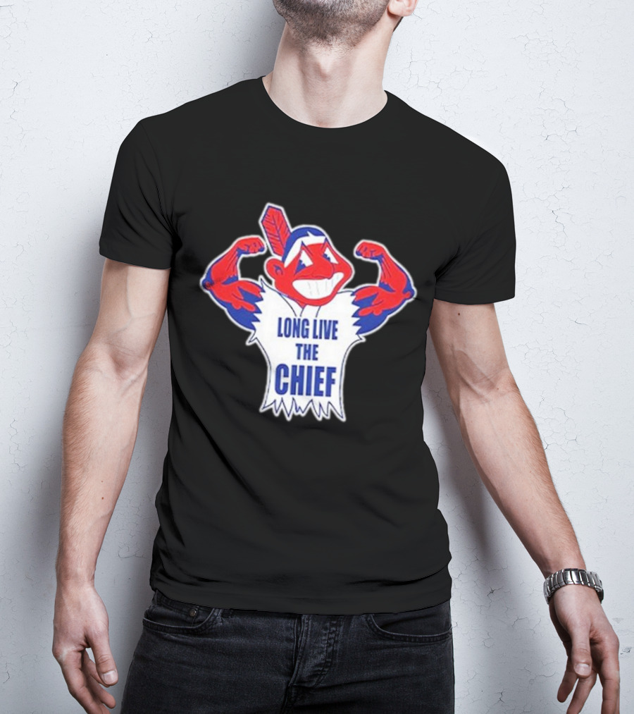 Cleveland Indians Chief Wahoo Long Live The Chief T-Shirt