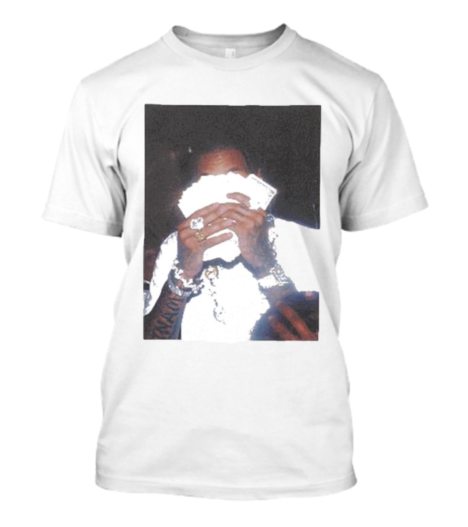 Victor Victor Money Fan Bling T-Shirt