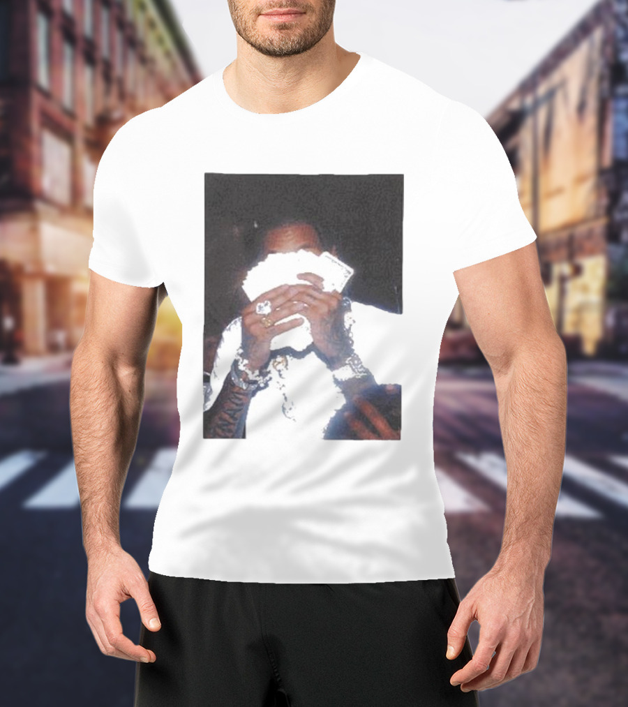 Victor Victor Money Fan Bling T-Shirt