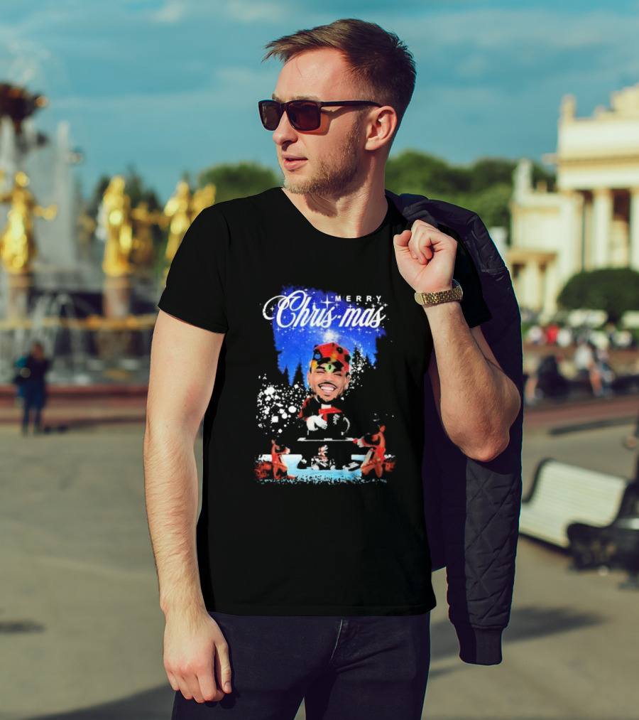 Merry Christmas Chris-Mas Santa DJ Scene T-Shirt