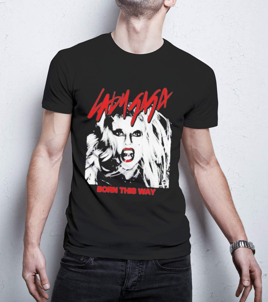 Lady Gaga Born This Way Artwork T-Shirt