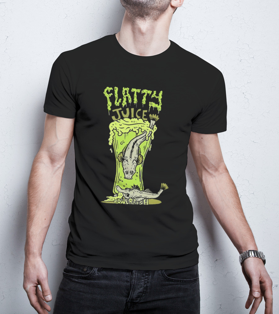Flatty Juice Powerfish Dr. Moose T-Shirt