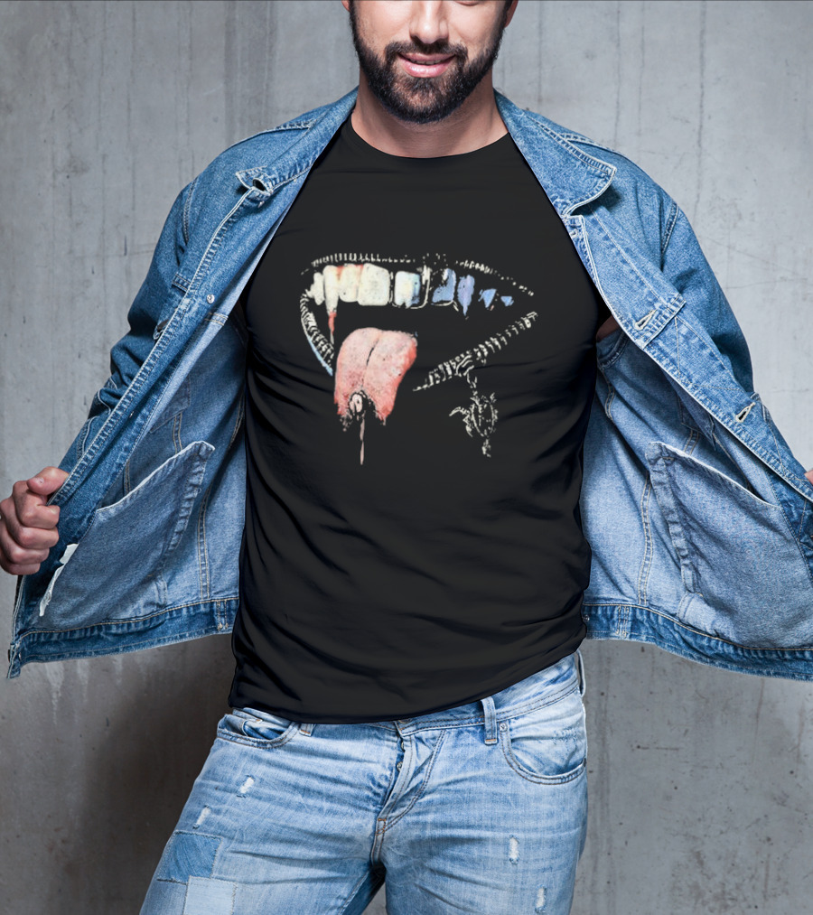 Hard Jewelry Rotten Confessions Mouth T-Shirt