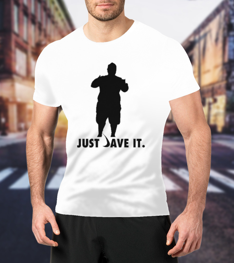 Dave Danna Just Dave It Silhouette Swoosh T-Shirt