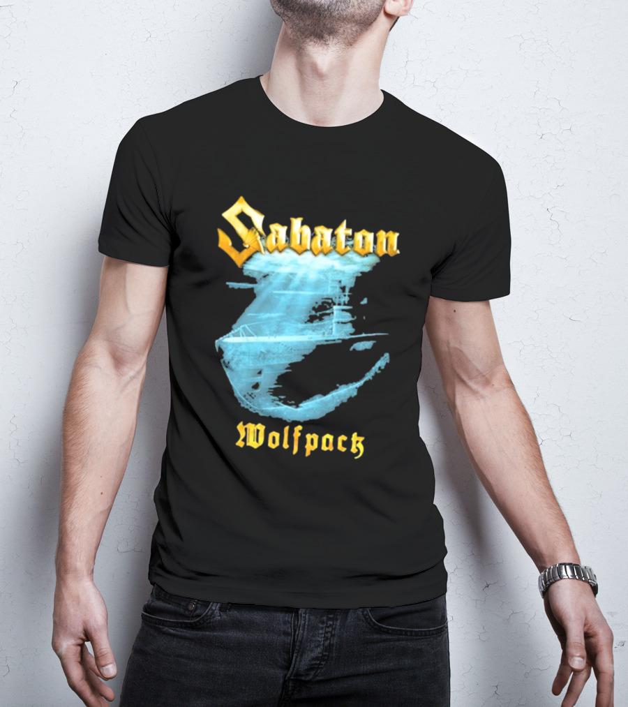Sabaton Wolfpack Submarine Battle Reflection T-Shirt
