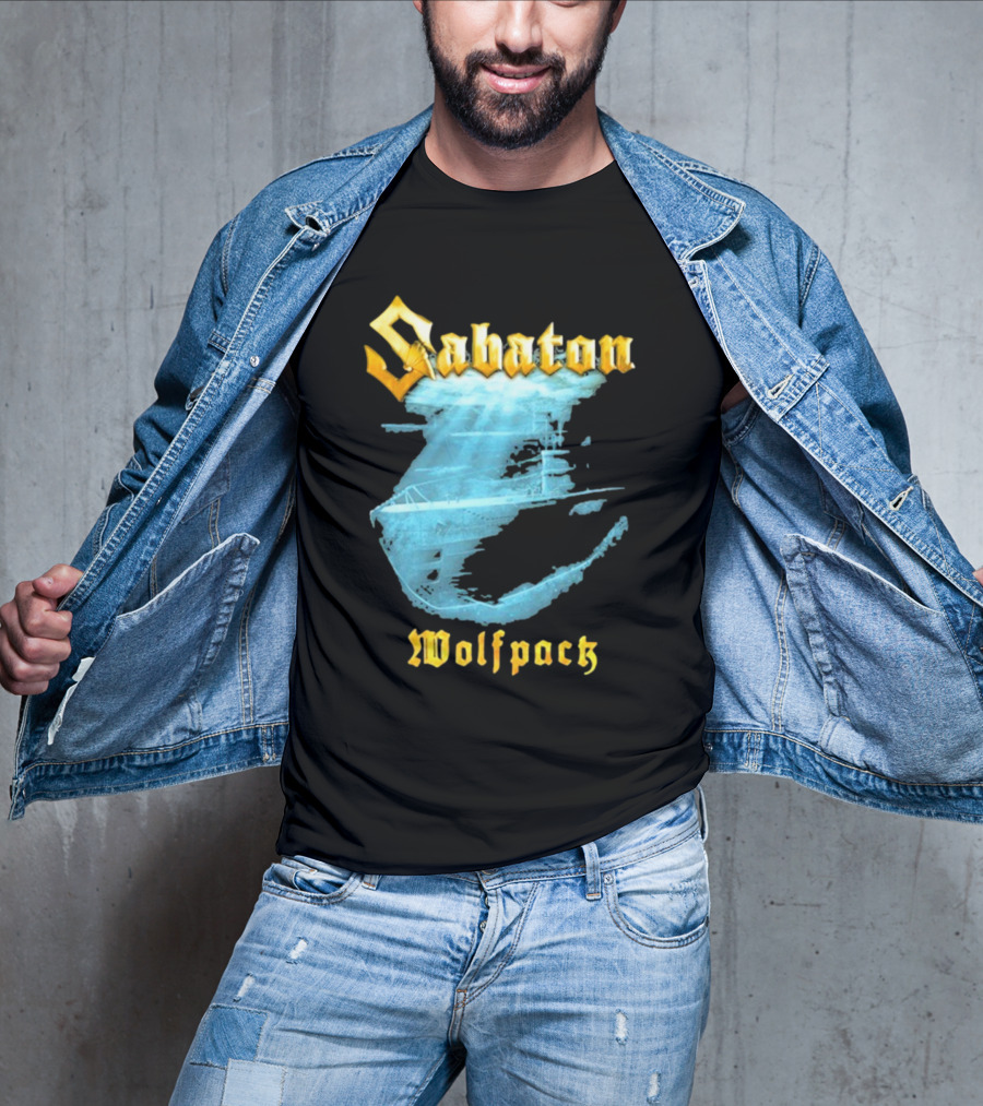 Sabaton Wolfpack Submarine Battle Reflection T-Shirt