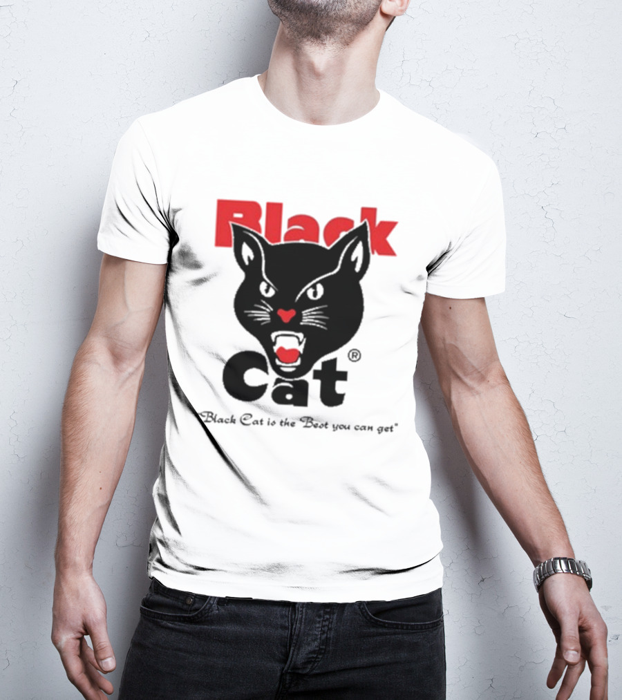 Black Cat Is The Best You Can Get Matthew Livelsberger T-Shirt