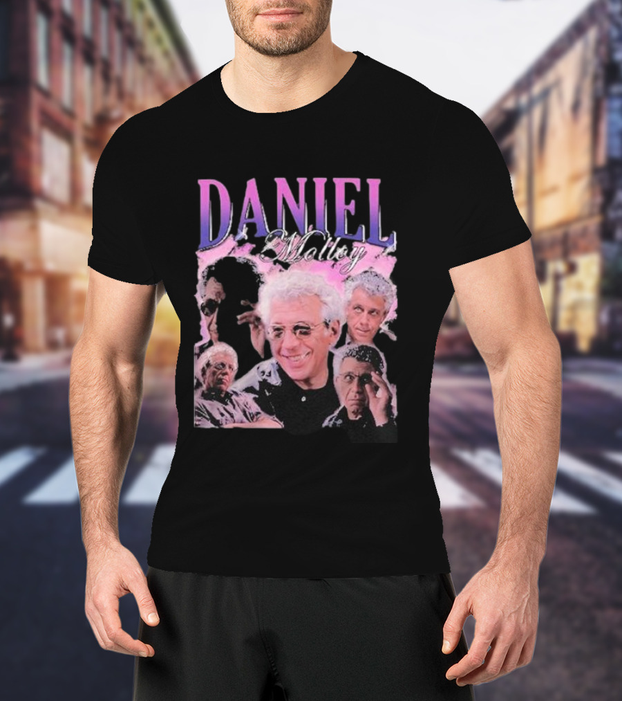 Daniel Molloy Vintage Collage Pink And Purple Aesthetic T-Shirt