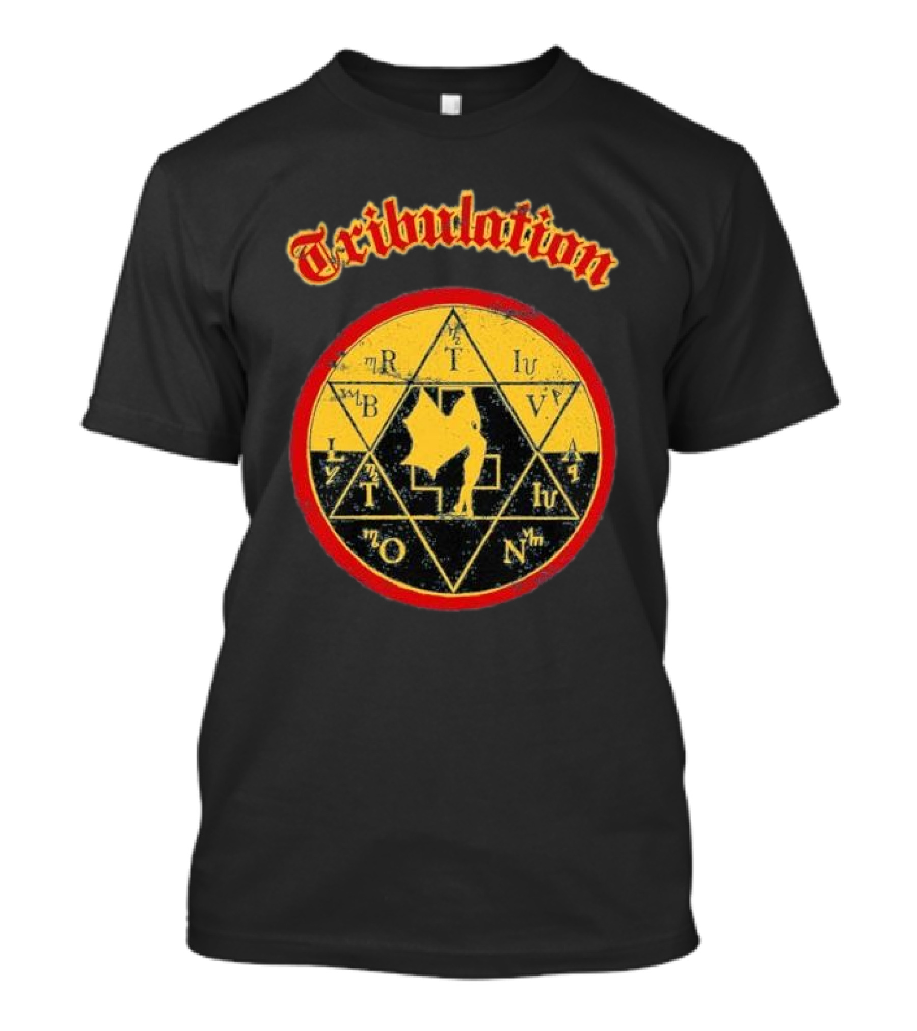 Tribulation Sabbath Ringer Occult T-Shirt