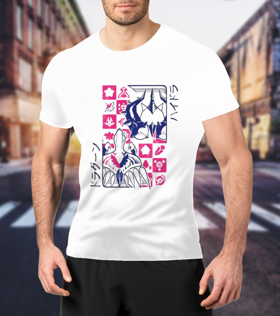 High Speed Racing AGDQ 2025 Hydra Dragon Kanji Iconic Symbols T-Shirt
