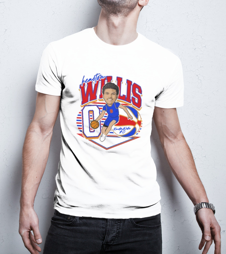 Keaston Willis 0 Basketball Design Tulsa Guard Player T-Shirt