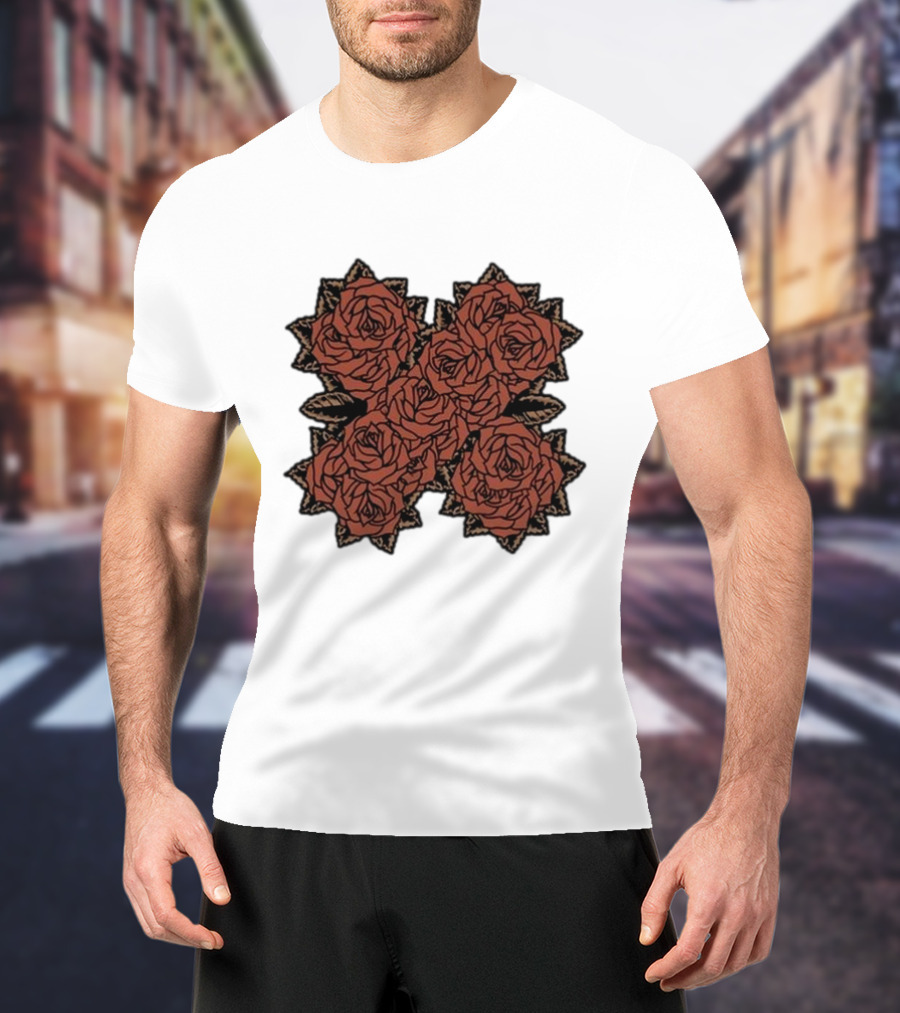 Xplr Sam And Colby Ribsplitter V.2 Floral Rose T-Shirt
