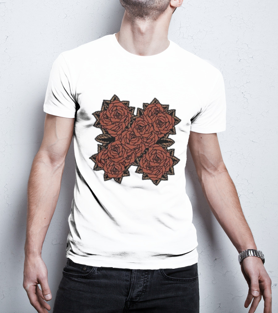 Xplr Sam And Colby Ribsplitter V.2 Floral Rose T-Shirt