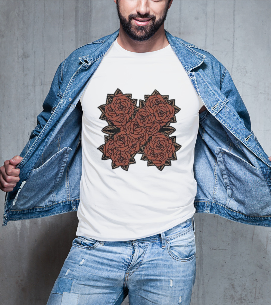 Xplr Sam And Colby Ribsplitter V.2 Floral Rose T-Shirt