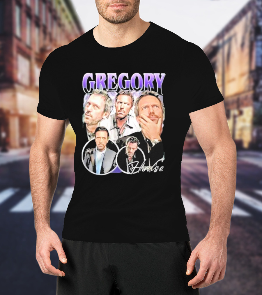 Astr0_so_silly Gregory House Collage T-Shirt