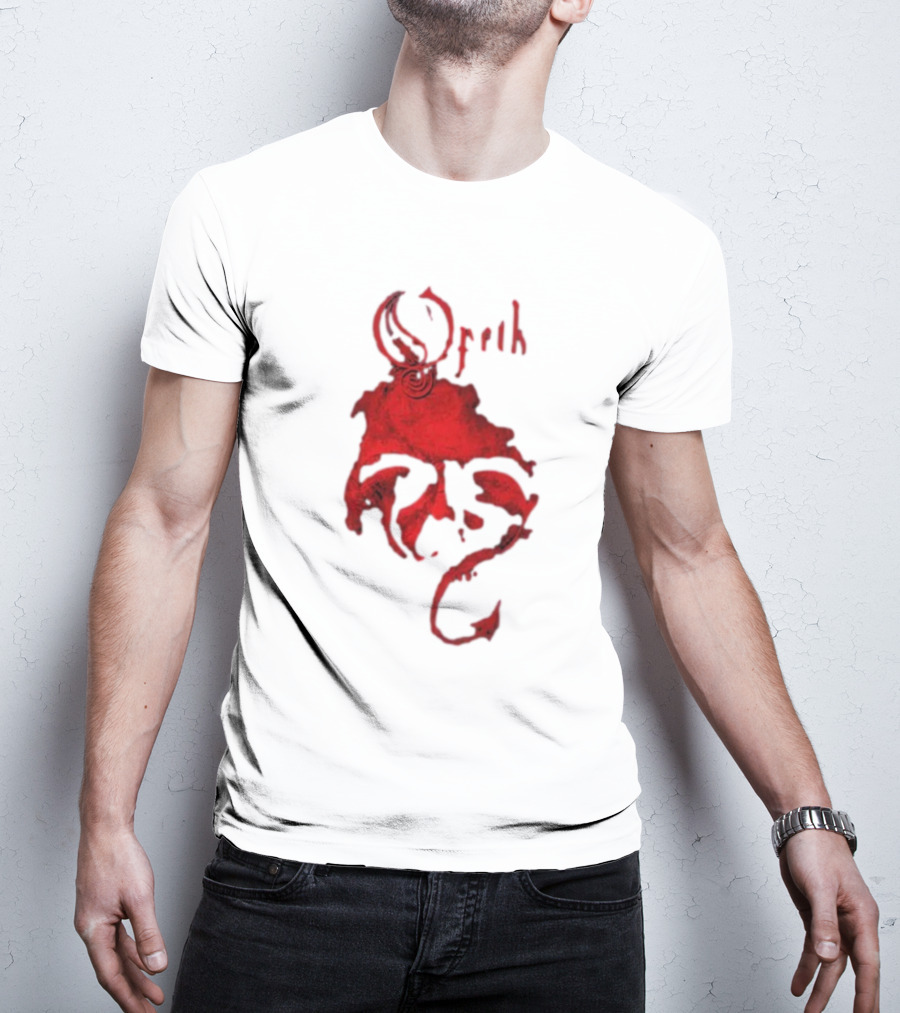 Opeth Heritage Red Skull T-Shirt