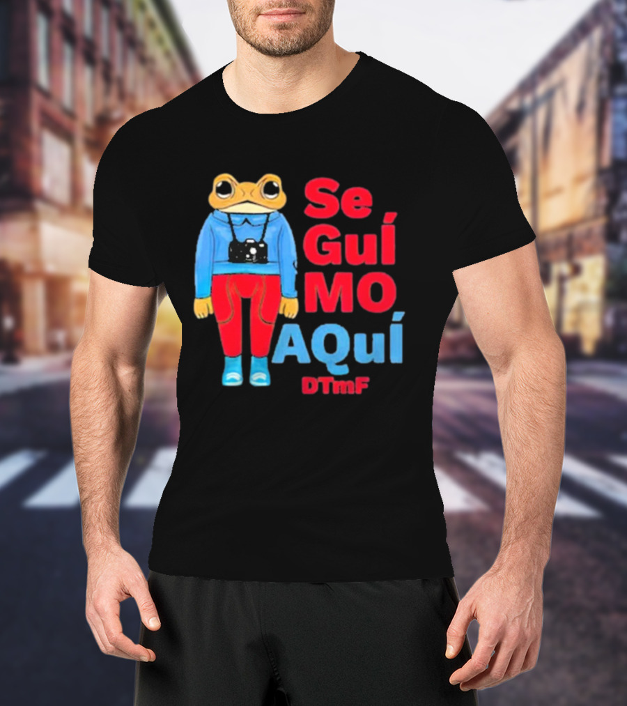 Se Guí Mo Aquí DTMF Frog With Camera T-Shirt