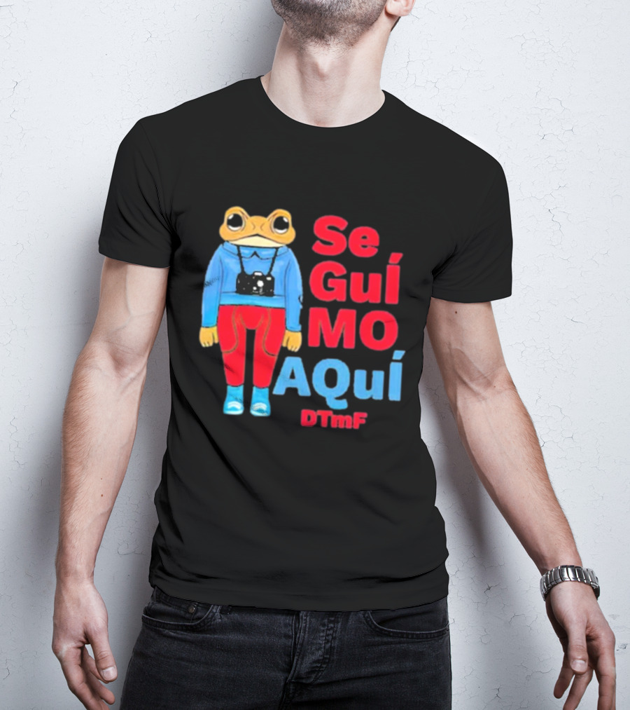 Se Guí Mo Aquí DTMF Frog With Camera T-Shirt