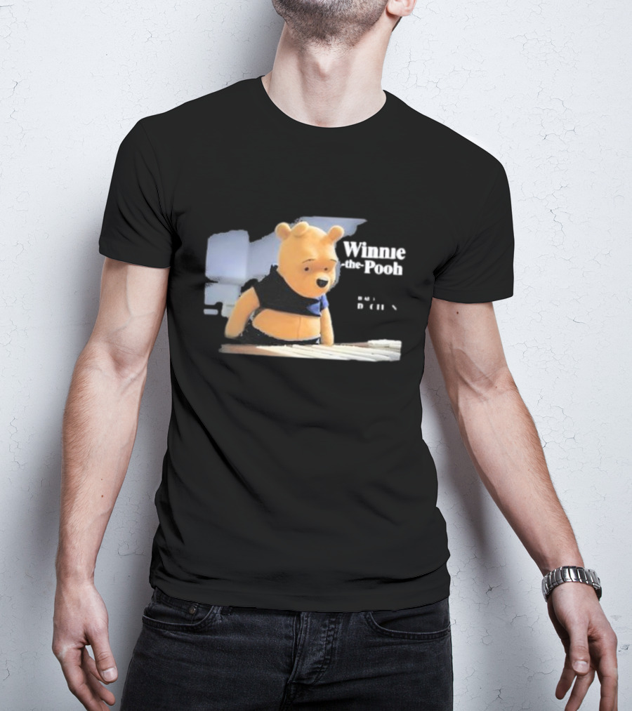 Winnie-the-Pooh Sequel Production Cute Plush Character Fashion T-Shirt