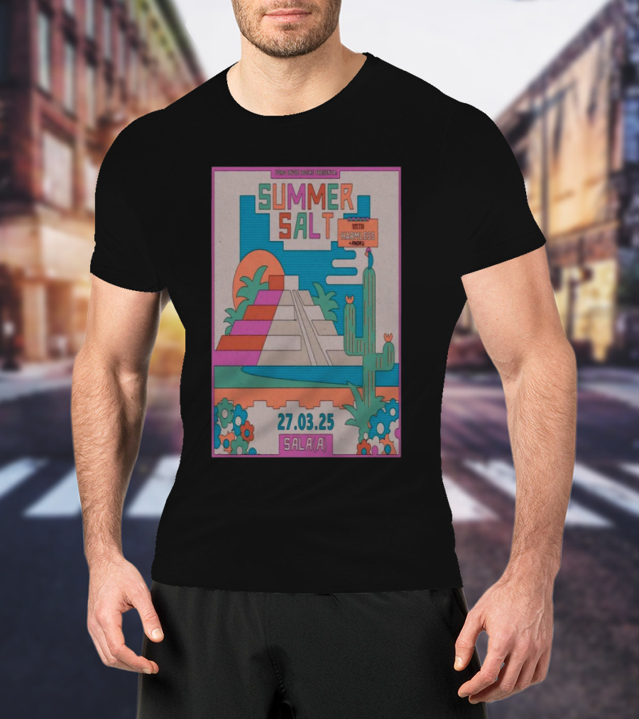 Zons Vans Zegen Presents Summer Salt With Harmless March 27 2025 Sala A T-Shirt