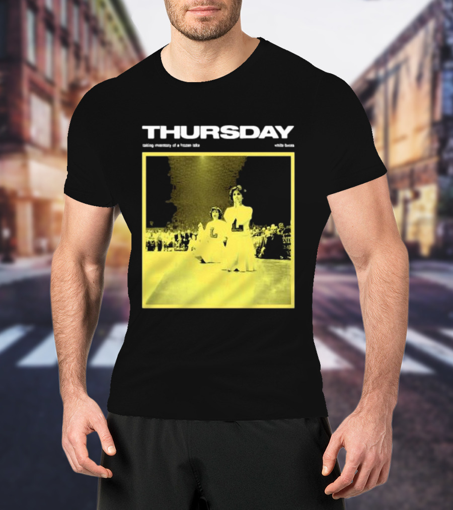 THURSDAY Taking Inventory Of A Frozen Lake Wild Boys T-Shirt