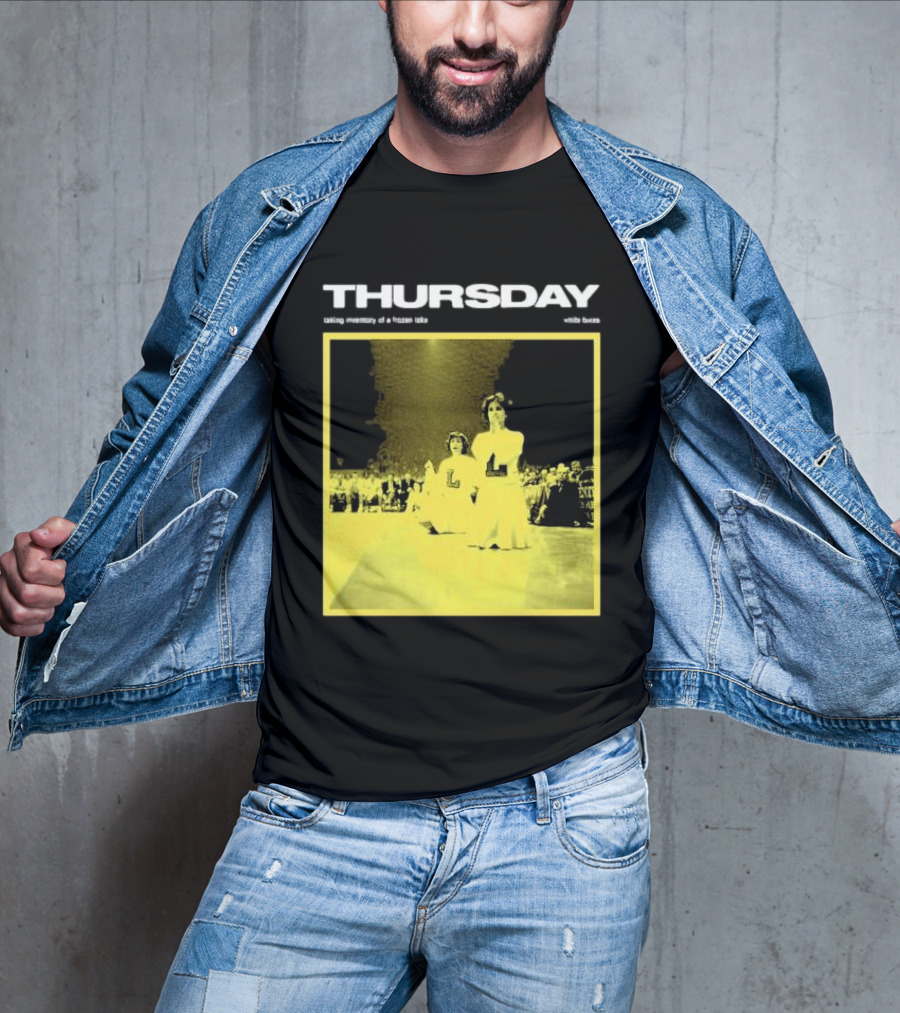 THURSDAY Taking Inventory Of A Frozen Lake Wild Boys T-Shirt