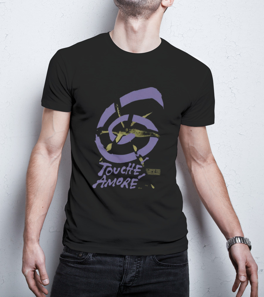 Touché Amoré Lisboa Ao Vivo Tour 2025 Lisbon Portugal T-Shirt
