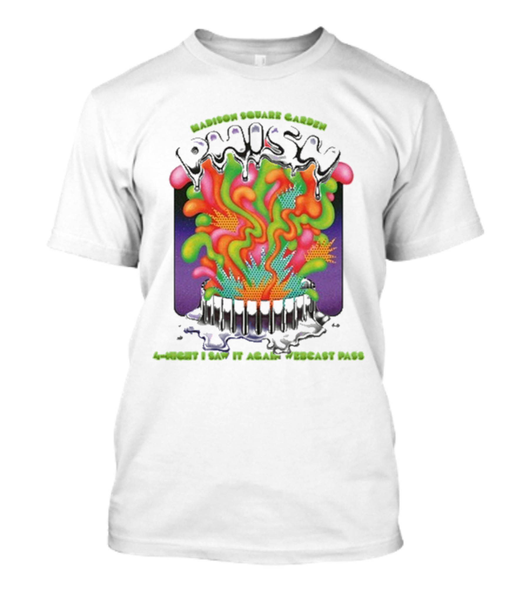 Madison Square Garden Phish 4-Night I Saw It Again Webcast Pass Dec 28-31 2024 New York City NY T-Shirt